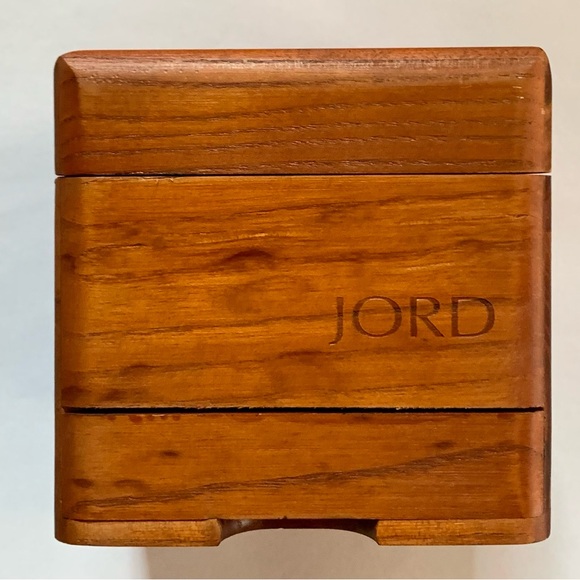 JORD Wood Watch with Pink Dial